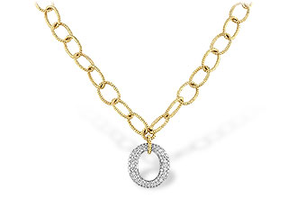 E226-55577: NECKLACE 1.02 TW (17 INCHES)