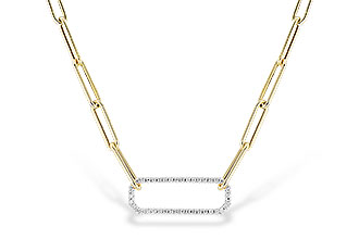 G310-18359: NECKLACE .50 TW (17 INCHES)
