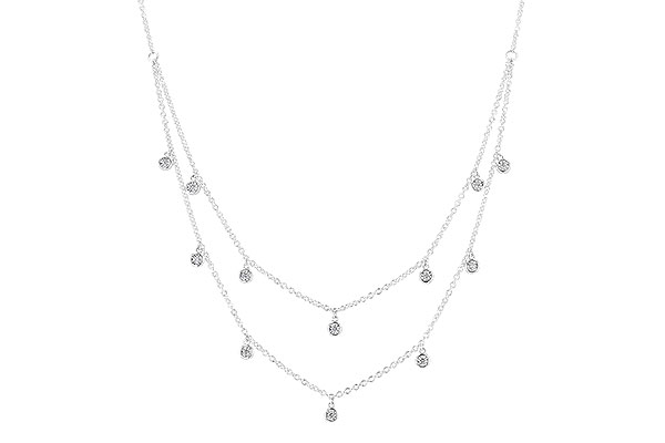 G310-19259: NECKLACE .22 TW (18 INCHES)