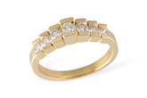 L129-27413: LDS WED RING .50 TW