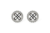 L223-85568: EARRING JACKETS .30 TW (FOR 1.50-2.00 CT TW STUDS)