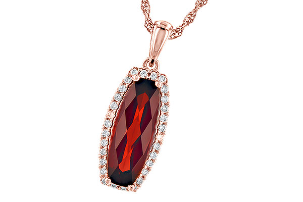 A309-29250: NECK 1.75 GARNET 1.87 TGW