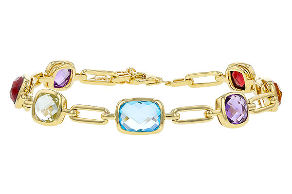 E311-12868: BRACELET 8.87 TW SEMI-PREC (GT,CIT,AMY,G.AMY,BT)