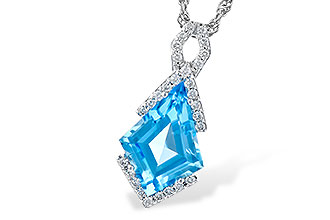 M309-29186: NECK 2.40 BLUE TOPAZ 2.53 TGW